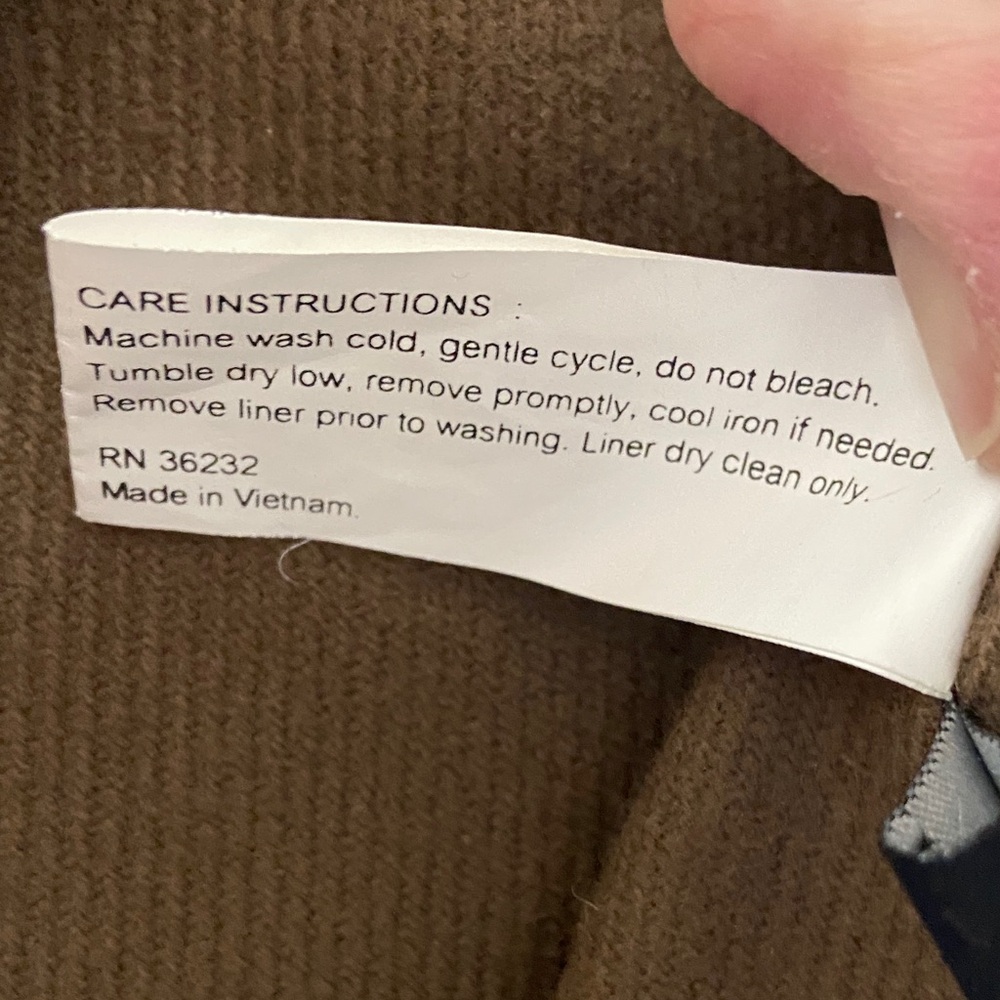 Gallery Brown Utility Jacket Drawstring Waist Siz… - image 15